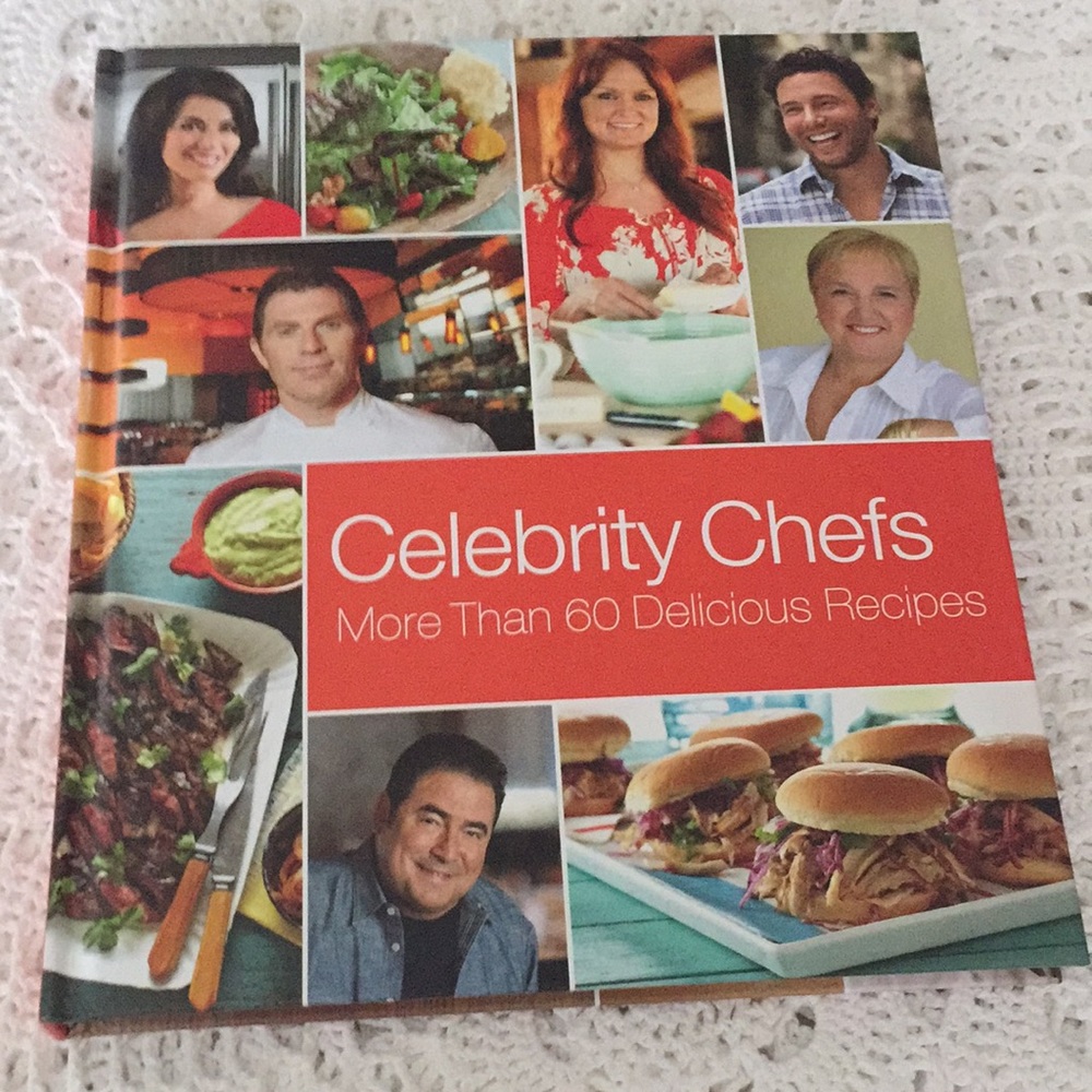 Celebrity Chefs Hardback Cookbook Recipes